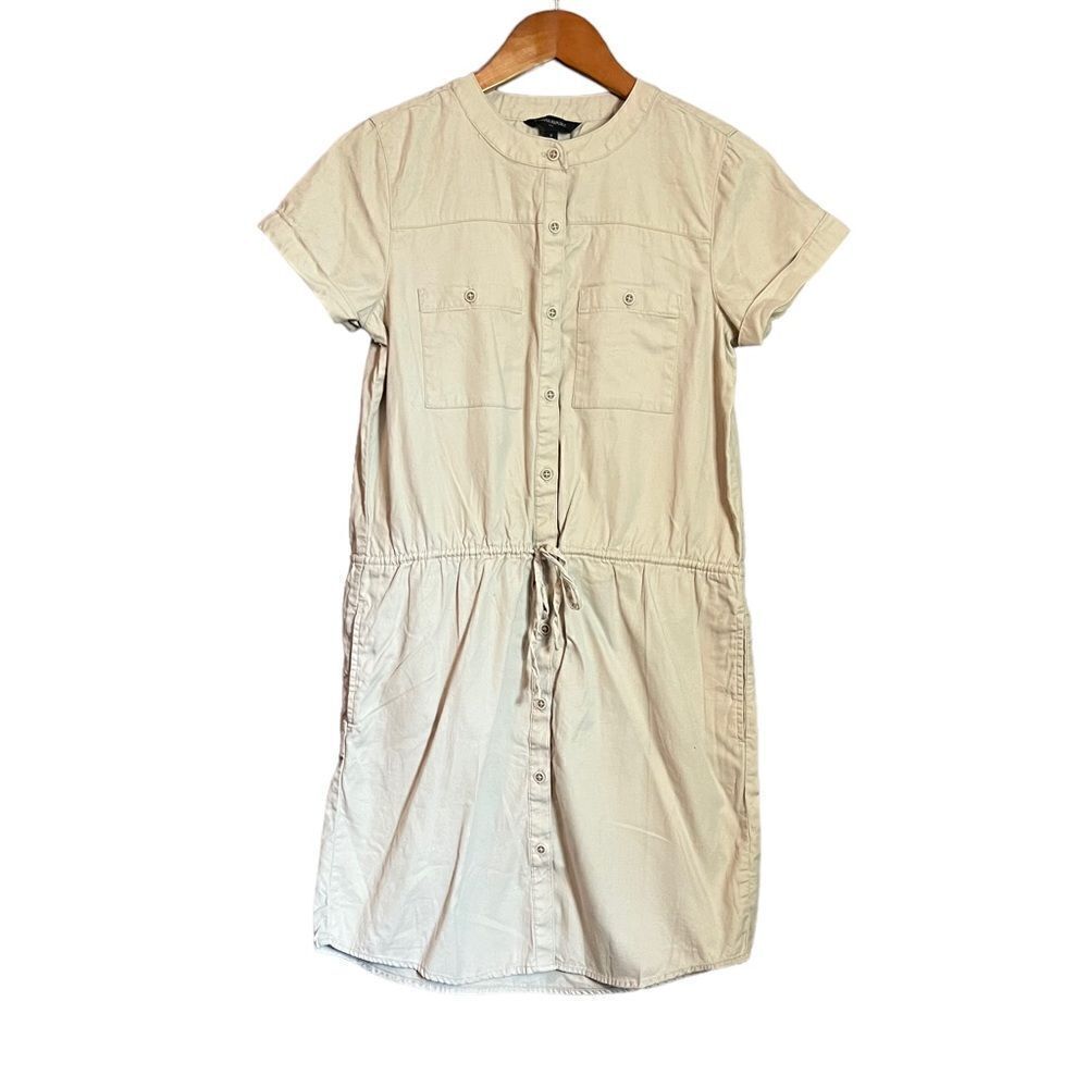 3 for $30! Banana Republic‎ light beige short sleeve dress